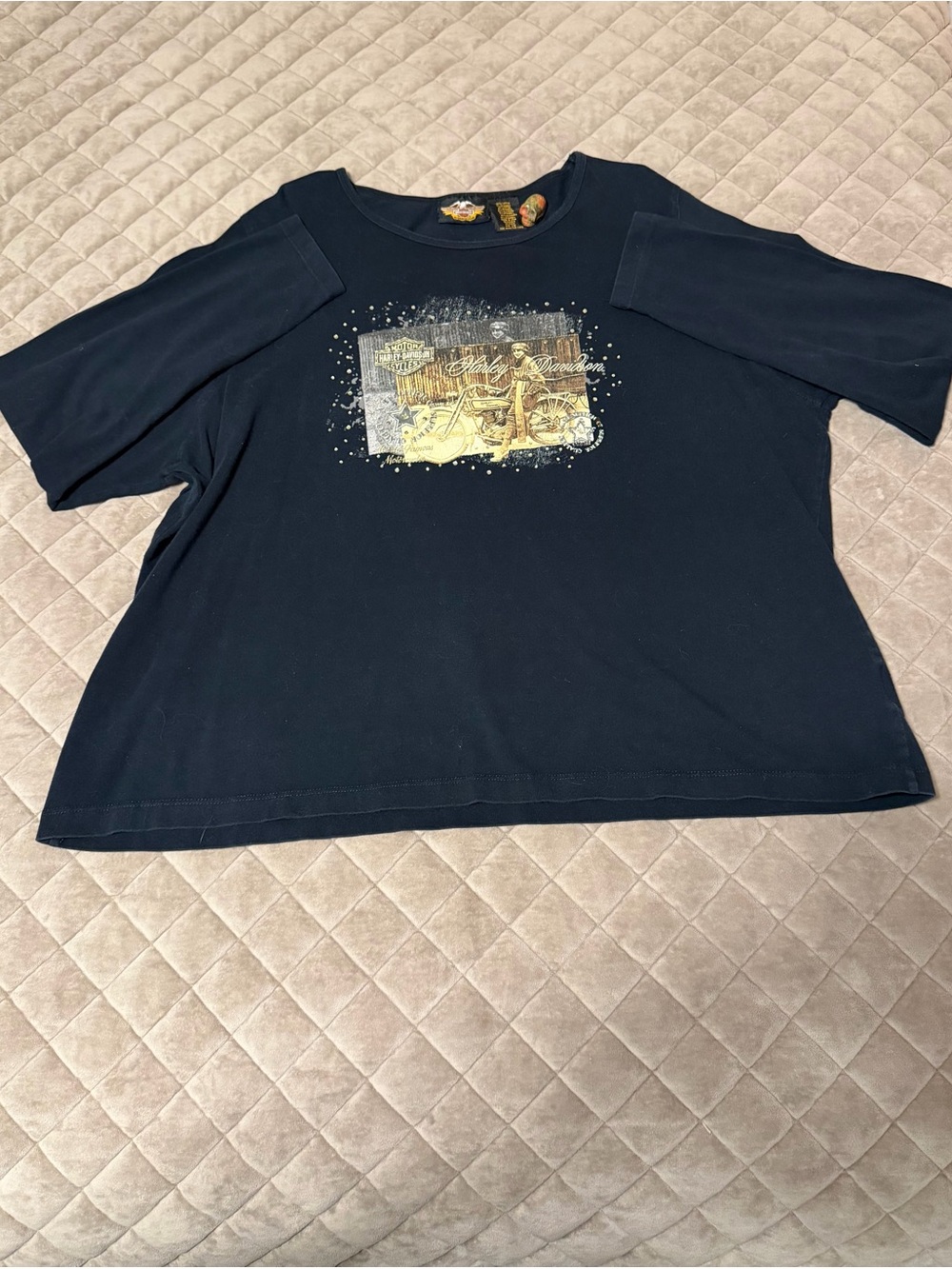 Women’s vintage early 2000s Harley-Davidson MotorClothes top